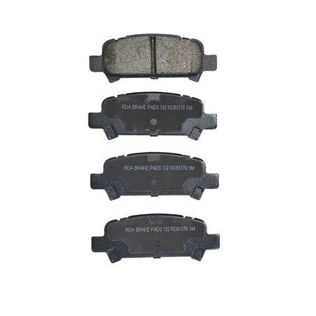 RDA GP MAX LOW METALLIC BRAKE PAD SET SUBARU RDB1379