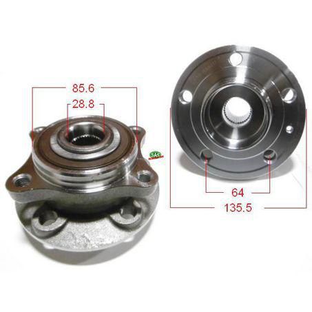 SAS AUTO PARTS SAS Wheel Hub HA6017
