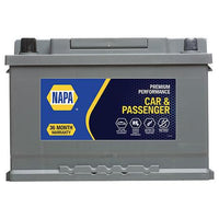 NAPA Ultra High Performance Battery 277L x 174W x 190Hmm 710CCA 12V DIN65LHX MF NAPA