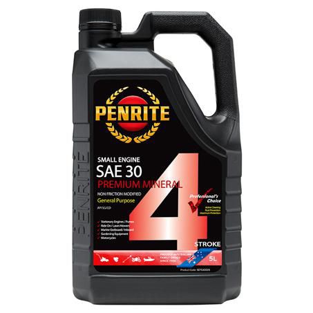Penrite Small Engine 4-Stroke SAE 30 Engine Oil 5L