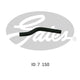 Gates Moulded Heater Hose 02-1405