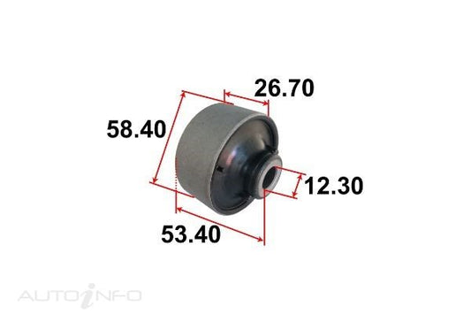 FRONT LOWER CONTROL ARM REAR BUSHING NISSAN VARIOUS - 03-34201