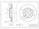 BRAKE DISC F HONDA 240mm DR9140V