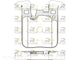 D/PAD RR BMW F2*F8* 2011-2171.8*88.4*17 WITH WEIGHTS - RDB1539-00-RH