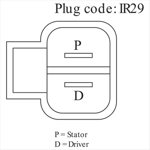 OEX ALTERNATOR 12V 90A MITSUBISHI STYLE