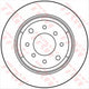 TRW Disc Brake Rotor 267mm x 7.5 Min