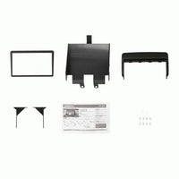 SUITS TOYOTA YARIS & MAZDA CX-3 DOUBLE DIN DASH KIT (2016-2020) | OEM-STYLE BLACK FITTING FACIA