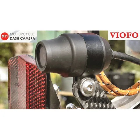 Viofo Dual Channel Motorcycle Dashcam – 1080P Front & Rear, Wi-Fi + GPS