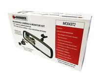 Mongoose 4.3" Pedestal Mount Rear View Mirror with Integrated Camera – Universal