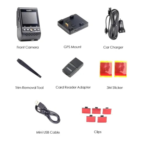 VIOFO A129 Pro 4K Dash Cam – Single Camera with WiFi & GPS