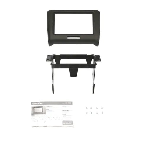 Black Double DIN Dash Kit for Audi TT (2006-2015) â€“ Stereo Radio Installation & Fitting Kit