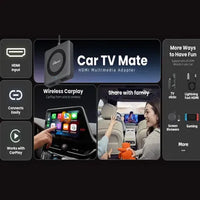 Ottocast Wireless USB Adapter for CarPlay & Android Auto | Plug-and-Play Connection Module