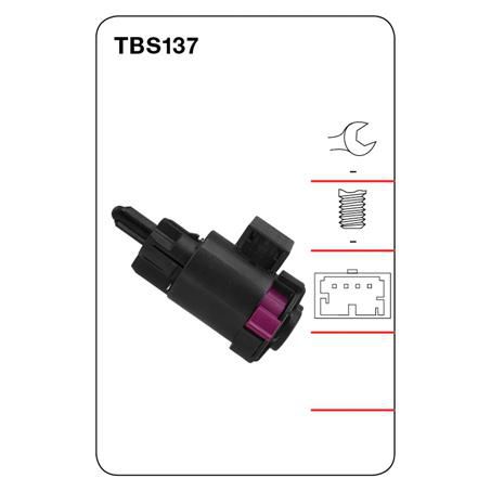 TRIDON BRAKE LIGHT SWITCH TBS137