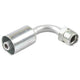 Atco Aluminium Fitting # 8 MIOR - Beadlock #8 90° BLX1822