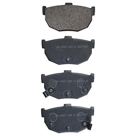 RDA BRAKES RDA GP Max General Purpose Low Metallic Brake Pad Set RDB1174