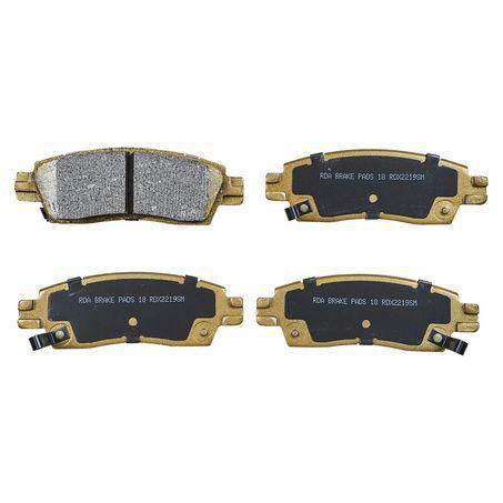 RDA Brakes Extreme Heavy Duty Brake Pad Set RDX2219SM