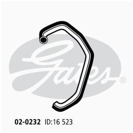 Gates Moulded Heater Hose 02-0232