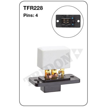 Tridon Heater Fan Resistor TFR228