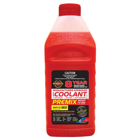Penrite Red OEM Approved Coolant Premix 1L