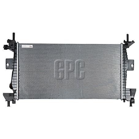 FLOKOOL FORD RADIATOR ENGINE COOLING ALUMINIUM CORE PLASTIC TANK RAD1681