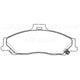 XP FRONT DISC BRAKE PADS - MAZDA B SERIES B2500, B2600 4WD 99-