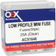 OEX Micro Blade Fuse 25A White 50 Pce