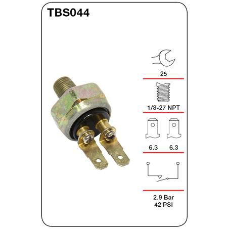 TRIDON BRAKE LIGHT SWITCH