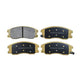 RDA EXTREME HEAVY DUTY BRAKE PAD SET HOLDEN CAPTIVA KL3 RDX2000SM