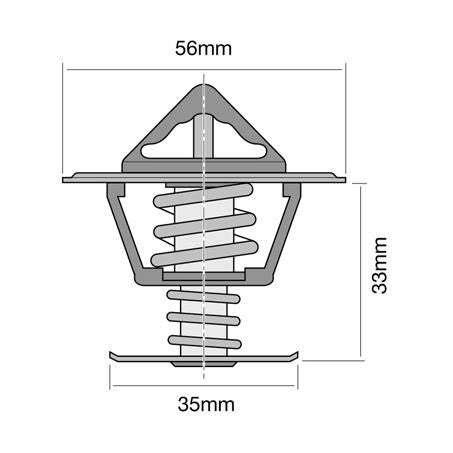 Tridon Thermostat 56mm - 82 Degrees C TT235-180