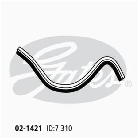 Gates Moulded Heater Hose 02-1421