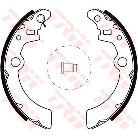 TRW Brake Shoe K9959 180mm x 26mm