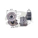 GATES DRIVEALIGN TENSIONER UNIT 38663