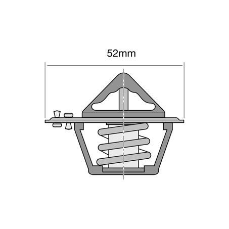 Tridon Thermostat 52mm - 89 Degrees C TT323-192