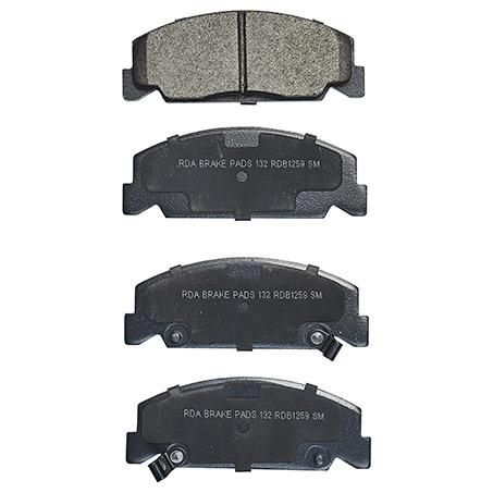 RDA BRAKES RDA GP Max General Purpose Low Metallic Brake Pad Set RDB1259