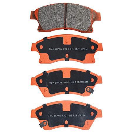 RDA GP MAX LOW METALLIC BRAKE PAD SET HOLDEN RDB2068