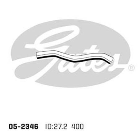 Gates Radiator Hose Upper 05-2346