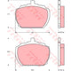 TRW Brake Pad Set (DB840)