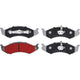 RDA PHANTOM CERAMIC BRAKE PAD SET JEEP CHEROKEE WRANGLER KIA RDC1311