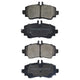 RDA BRAKES RDA GP Max General Purpose Low Metallic Brake Pad Set RDB2088