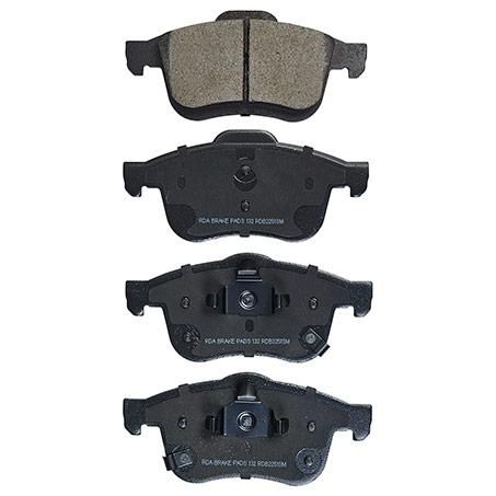 RDA BRAKES RDA GP Max General Purpose Low Metallic Brake Pad Set RDB2251