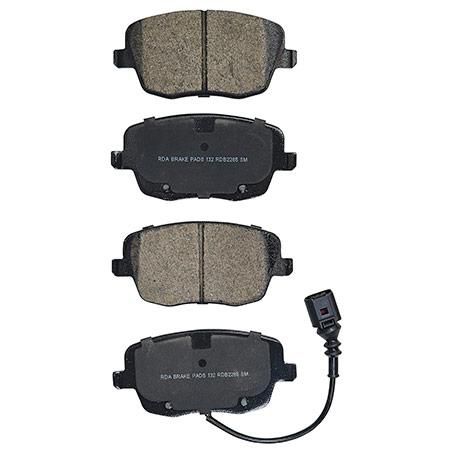 RDA BRAKES RDA GP Max General Purpose Low Metallic Brake Pad Set RDB2285