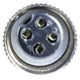 VIEWTECH ADAPTOR 4 PIN FEMALE RCA MALE ADP4PM