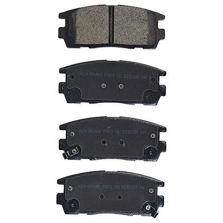 RDA GP MAX LOW METALLIC BRAKE PAD SET BMW HOLDEN HYUNDAI RDB2001