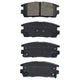 RDA GP MAX LOW METALLIC BRAKE PAD SET BMW HOLDEN HYUNDAI RDB2001