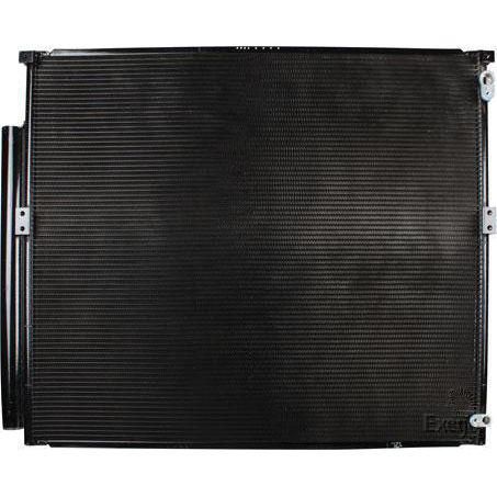 Denso Air Conditioning Condenser Parallel Flow Inlet Pad Outlet Pad CNX9810