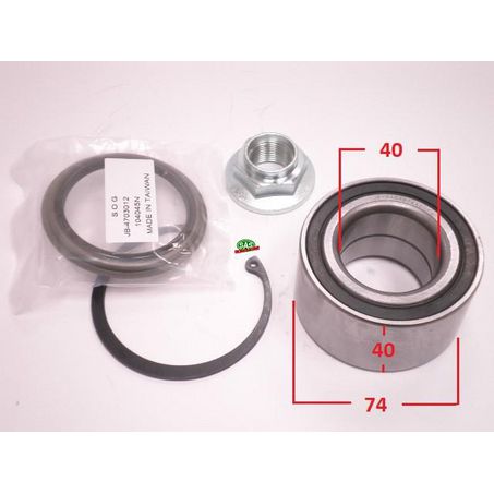 SAS AUTO PARTS WHEEL BEARING KIT WB313