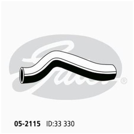Gates RADIATOR HOSE UPPER HOLDEN EPICA 05-2115