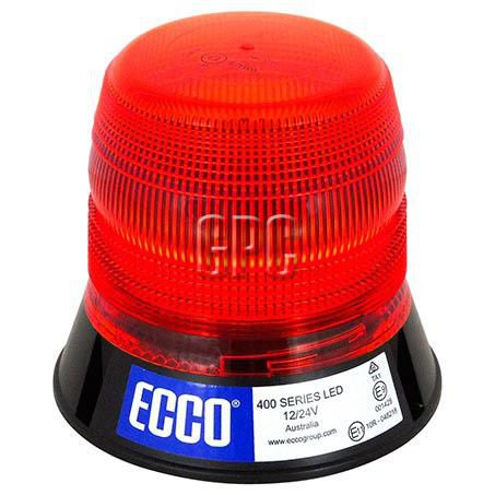 ECCO LED Beacon Red 12 or 24V Permanent Mount V11070