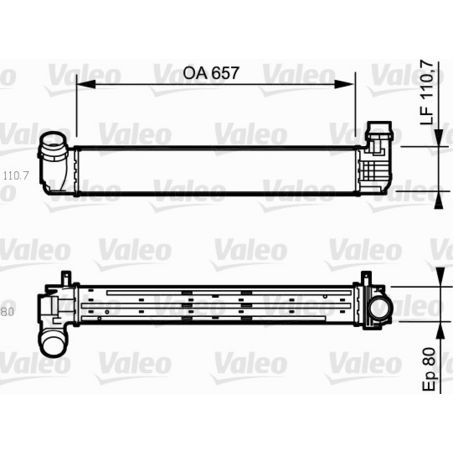 Valeo Intercooler OE Quality 818870