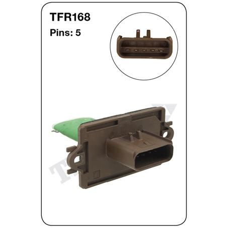 Tridon Heater Fan Resistor TFR168